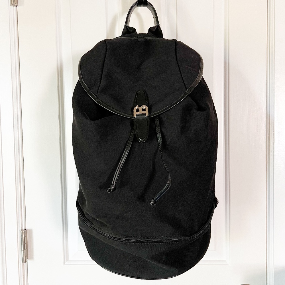 Bally Backpack Nylon Black